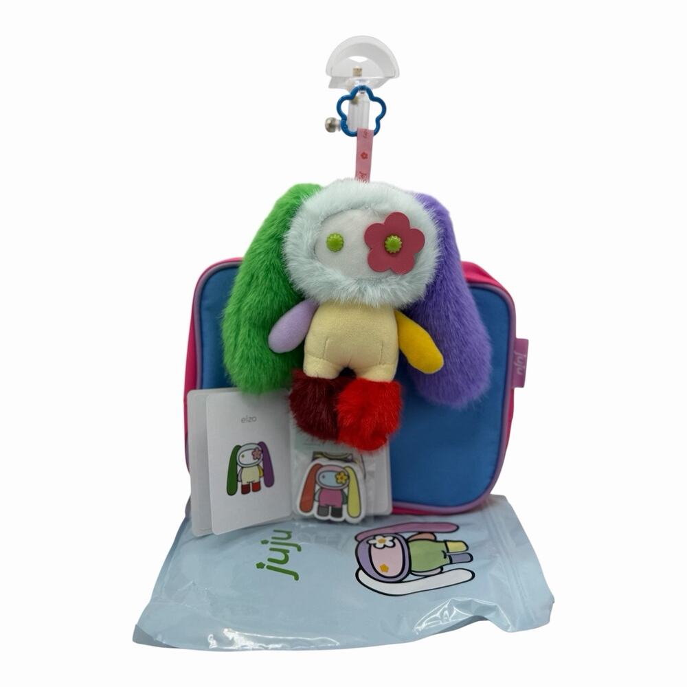 CJ Hendry JUJU Elzo Mismatched Series Plush Keychain Complete SOLD OUT